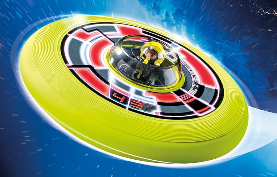 Amazon.co.jp: PLAYMOBIL DISCO VOLADOR CON ASTRONAUTA : Toys